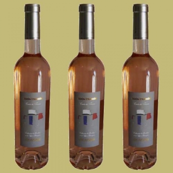 Wein rosé "Cuvée du Terroir" Karton 3 x 0,75 l