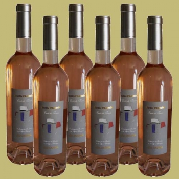 Wein rosé "Cuvée du Terroir" Karton 6 x 0,75 l