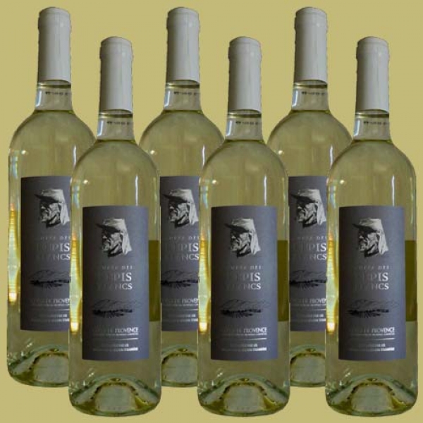 Wein "A.O.C." weiss 6 x 0,75 l